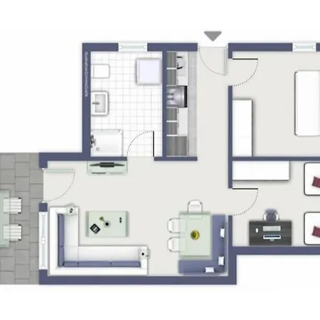 Jacobihof Haus 1 2 Appartement *
